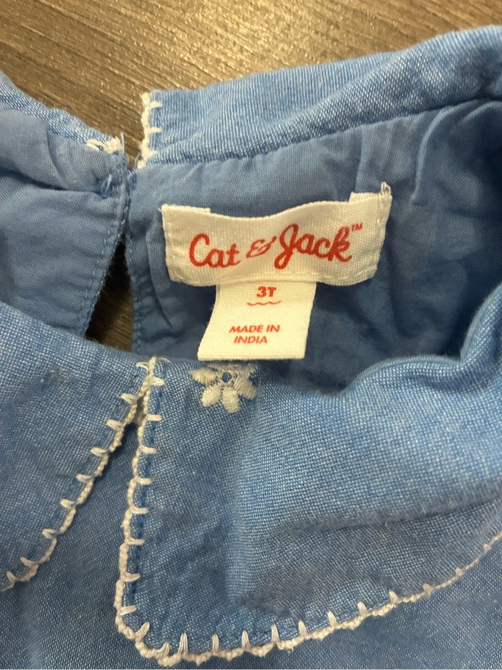 Cat & Jack Blue Dress and Pink Floral Sundress Set